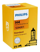 Lâmpada Farol H4 Philips Halogena 12v 60/55w Standard