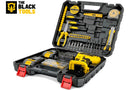 Parafusadeira de Impacto Profissional 20V com 2 Baterias, Maleta e Kit 134 Peças